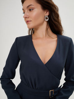 Платье 312.050088/т.серый