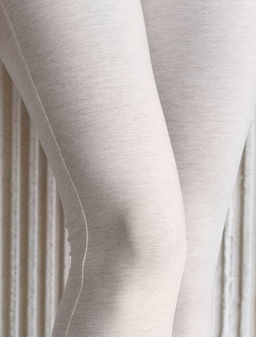 VILATTE / Леггинсы из эластичного хлопка  фото 5