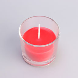 Цена за 5 шт. Ароматическая свеча в стакане «Сладкая малина», 5.5 см