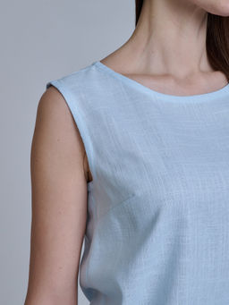 ЛЕН с ХЛОПКОМ топ