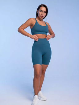 PELICAN, шорты спортивные женские, Морская волна  фото 4