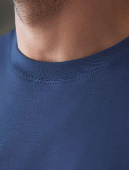 Футболка из фактурного полотна из 100% хлопка