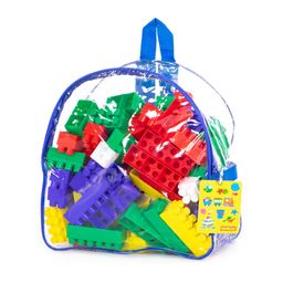 Конструктор Гигант (100 элементов) (в рюкзаке) - Полесье фото 4