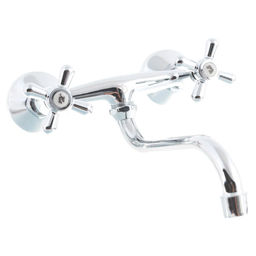 Смеситель для кухни "ROEGEN" 1/2" м/к, пристенный RP020A