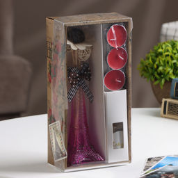 Набор подарочный «Париж» (диффузор и свечи) сакура, «Богатство Аромата»