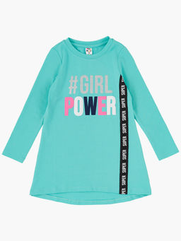 Платье для девочки UD 6346 бирюза - Mini maxi фото 6