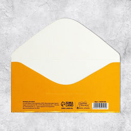 Цена за 10 шт. Конверт для денег «В День Юбилея», 16.5×8 см