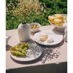 Тарелки SL Home Арена Бланка, d=26.5 см, набор 2 шт., керамика, белые