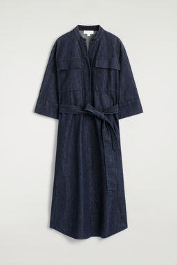 VESTIDO CAMISERO VAQUERO UTILITY