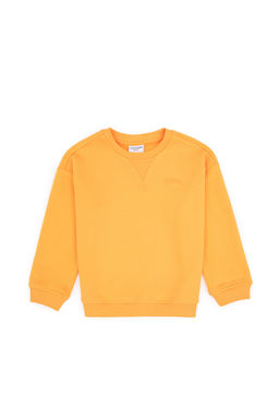Erkek _ocuk Mango Bisiklet Yaka Basic Sweatshirt