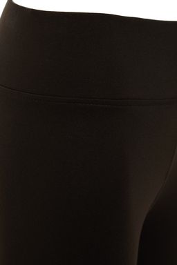 Siyah Toparlay?c? Beli Lastikli Yuksek Bel Esnek Orme Tayt TWOAW20TA0087 - Trendyolmilla фото 11