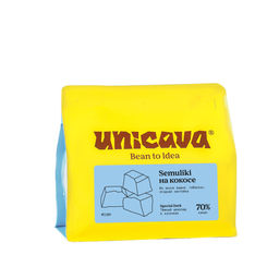 Semuliki на кокосе, тёмный шоколад 70 %