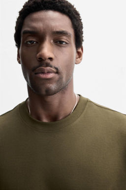 BASIC REGULAR FIT T-SHIRT - Zara фото 38