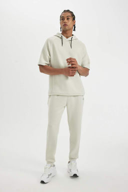 DeFactoFit Тканевая футболка Athlete Scuba Diver стандартной посадки с капюшоном  фото 2