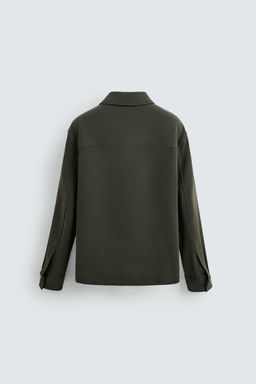 COMFORT TEXTURED OVERSHIRT