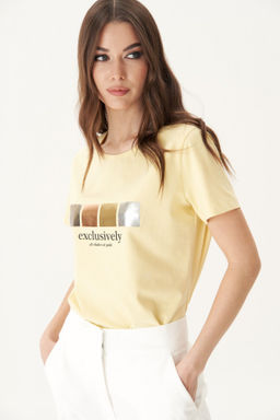 Футболка 4829 желтый - Fantazia mod фото 2