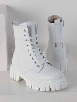 Ботинки EDART 329.21153 w. белые/байка - Ed'art фото 14