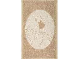 1с105.513ж2 Гусыня(лён3) Полотенце махровое 50х30 см