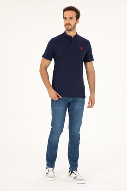U. S. Polo Assn / Мужская темно-синяя футболка - U.s. polo assn фото 11