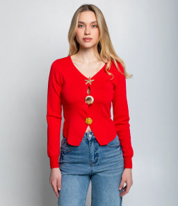 Кардиган #КТ308 (4), красный