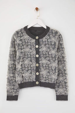 Ekru Dantel Garnili Yumusak Dokulu Triko H?rka TWOAW26HI00024 - Trendyolmilla фото 5