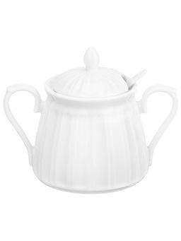 Сахарница 350 мл 14,5*10*11,5 см "Ампир" с ложкой