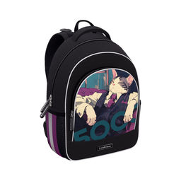 Цена за 1 шт. Ученический рюкзак с грудной перемычкой ErichKrause ErgoLine® 15L Cat Boss