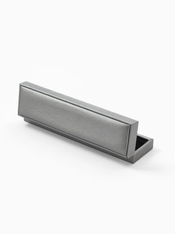 Футляр под браслет/цепочку/часы «Квадро» классический, 22×5.5, серый