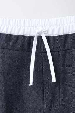 WARM TROUSERS WITH DOUBLE WAISTBAND - Zara фото 3