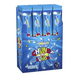 Жевательная резинка "Chunga Lunga", с кислым порошком, со вкусом черники, 48шт