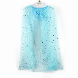 Карнавальный костюм «Зимняя принцесса», плащ 80 см, диадема, голубой