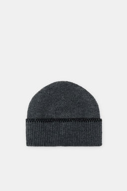 CONTRAST KNIT BEANIE - Zara фото 3