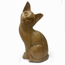 Статуэтка Кот 20см Защищает дом от злых духов и привлекает удачу