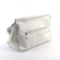 Женская кожаная сумка 19208 Вайт - Cidirro фото 3