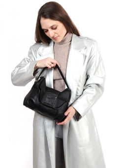 LACCOMA сумка Эльза-Y2005-черный эко кожа хлопок  фото 2