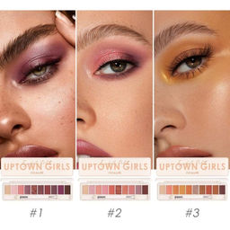 FOCALLURE Палетка теней для век Staymax 10 Color Eyeshadow Palette тон 1 сияние, 10 г  фото 6