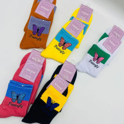 Носки женские МИНИ Butterfly 10 шт. в уп (арт. W16-3)