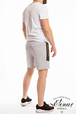 Шорты (ф/п) М12004а Меланж - Елена фото 3