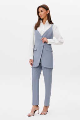 Костюм Lars Style 1103 серый; оттенки белые, молочные