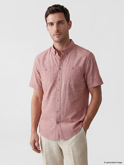 Regular Fit Poplin Erkek G?mlek