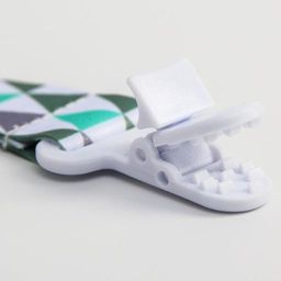 Держатель для соски - пустышки на ленте Геометрия - Крошка я фото 4