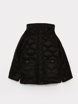 Kap??onlu Kapitone K?z ?ocuk Mont