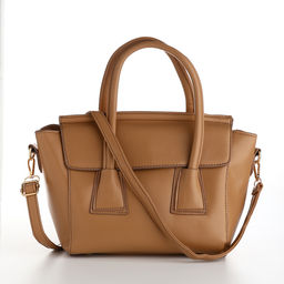 Сумка женская мессенджер на магните, 35×15×23 см, бежевая