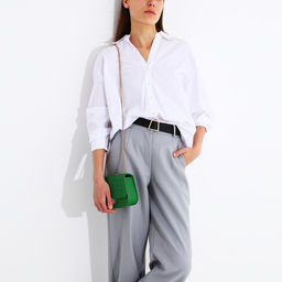 Сумка-мессенджер на клапане, цвет зелёный - Simaland фото 2