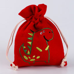 Мешок для подарков Дракон, р. 17 х 13 см, цвет МИКС - Simaland фото 3