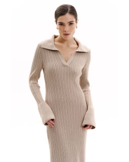 Платье THE VERY 2412 жемчужный  фото 37