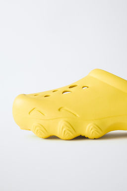 ZUECO DEPORTIVO ENGOMADO / Amarillo - Zara фото 6