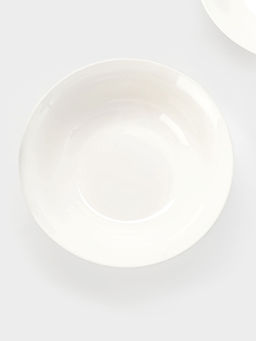 Тарелки глубокие WY Renessans, 850 мл, d=22.5 см, набор 2 шт., фарфор, белые