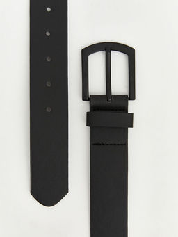 Deri G?r?n?ml? Erkek Kemer