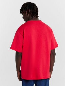 Футболка мужская красная новогодняя с корги - Mark formelle фото 4